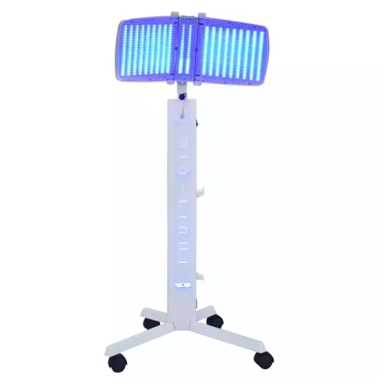 Soins de la peau contre l'acné Thérapie par la lumière LED PDT pour le visage avec thérapie par la lumière infrarouge bleue