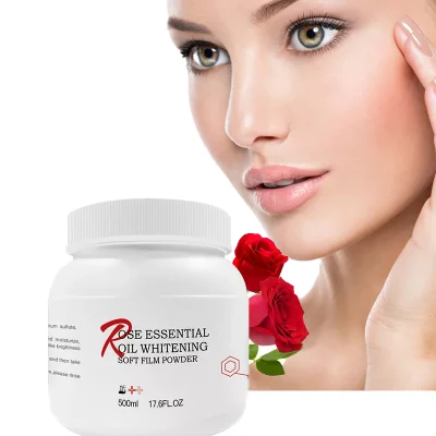 Gelée nourrissante hydratante pour le visage décoller la poudre de masque facial Vc éclaircissant