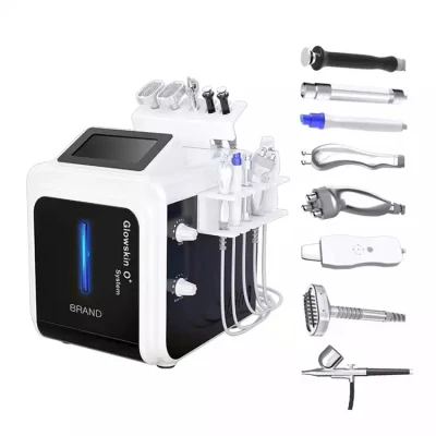 10 en 1 PDT Light Therapy RF Oxygen Spray Hydra Dermabrasion Machine pour le blanchiment de la peau