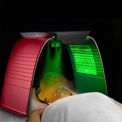 LED-Face-Mask-Light-Therapy 7 en 1 Couleur LED Masque Visage SPA Équipement Facial Rajeunissement de la Peau Lumière Visage Corps Beauté Machine