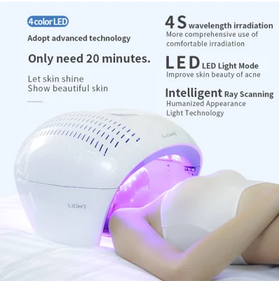 2020 Multi Color PDT Spectrum LED Photon Skin Rejuvenation Machine