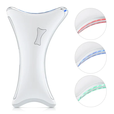 Top Qualité LED Soins de la Peau Gua Sha Conseil Visage Beauté Instrument Massage Du Cou